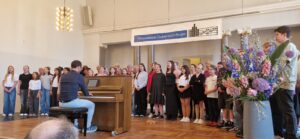 Dürer-Chor beim Chorkonzert in der Orangerie